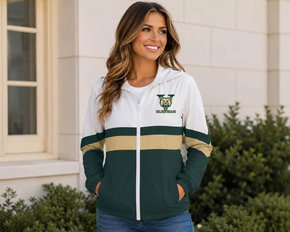 **PRE-ORDER** Heyworth Hornets *FULL Zip* Windbreaker