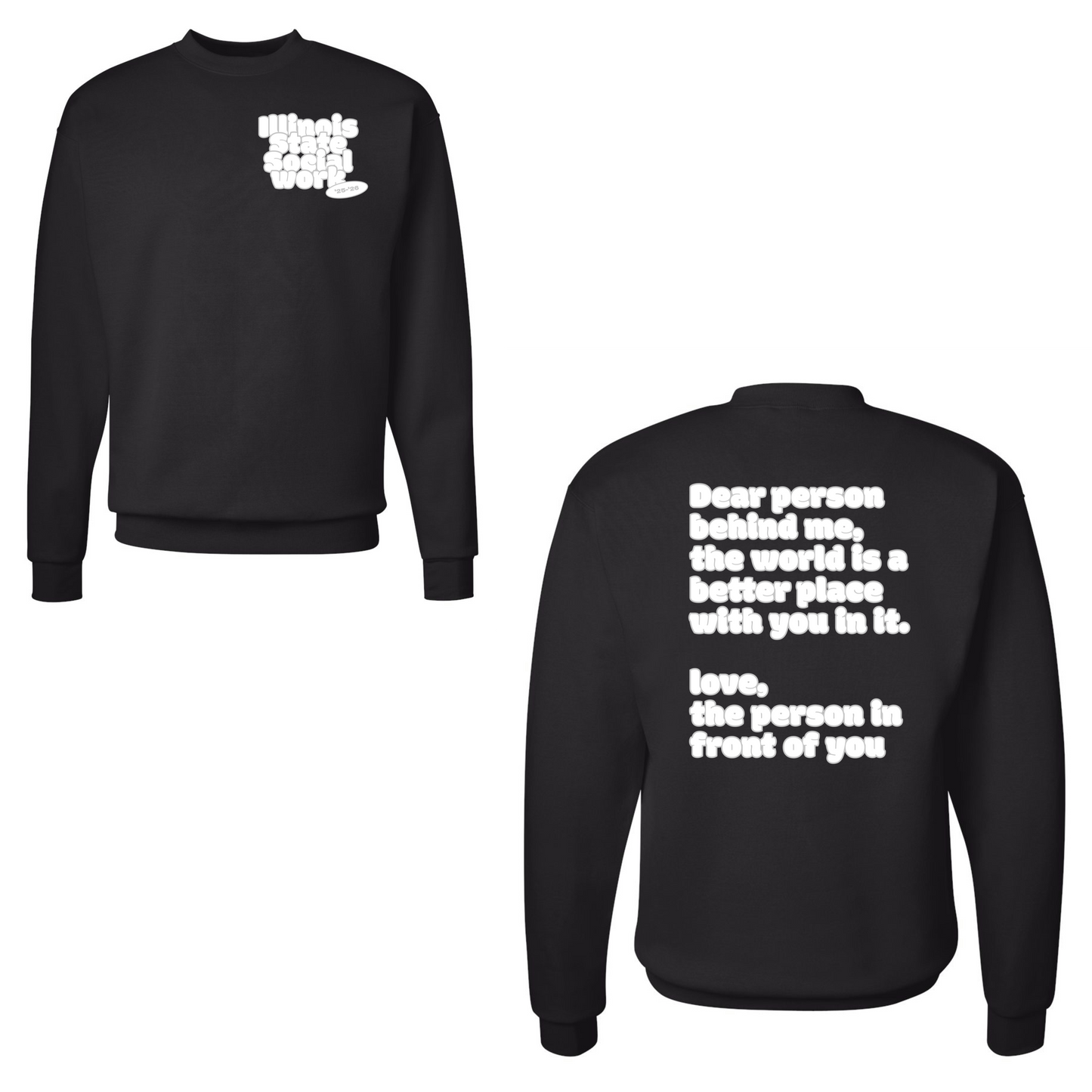ISU Social Work Crew Neck Sweatshirt