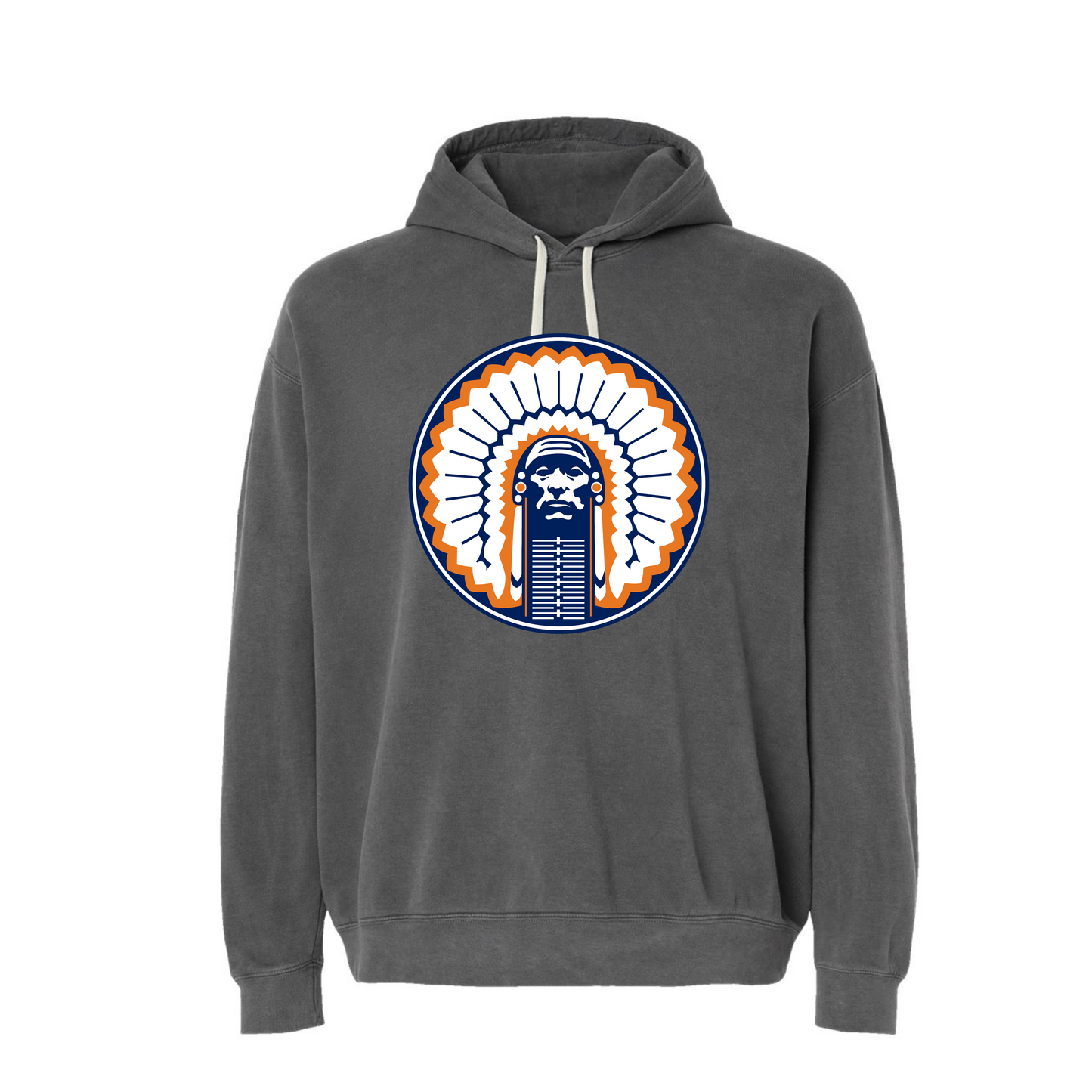 Illini Chief Comfort Colors Hoodie