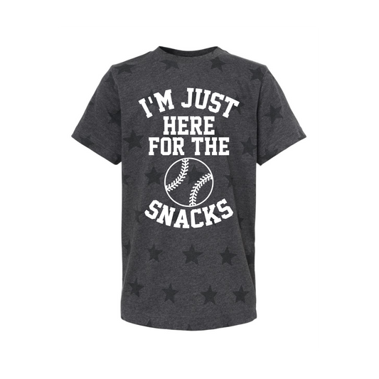 Youth Here for the Snacks T-shirt