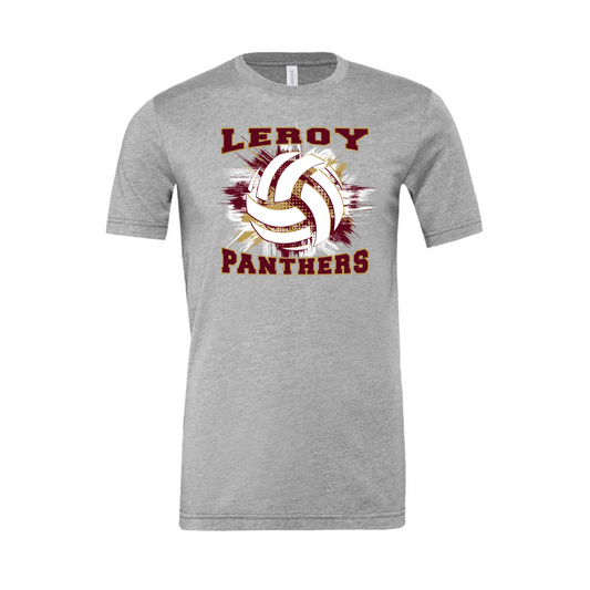Leroy Fall 2025 Volleyball  Bella Canvas T-shirt