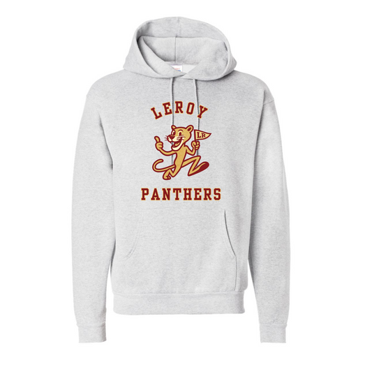 Leroy Panthers Retro Throwback Gray Hoodie