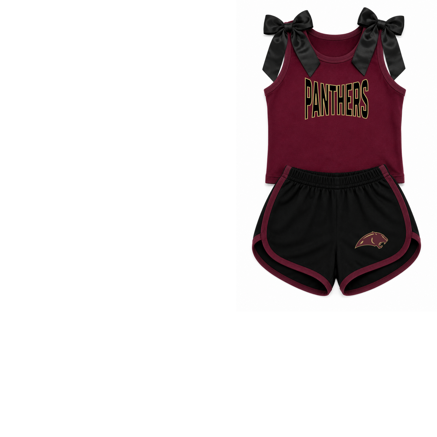 **PRE-ORDER PANTHERS CHEER OUTFIT**