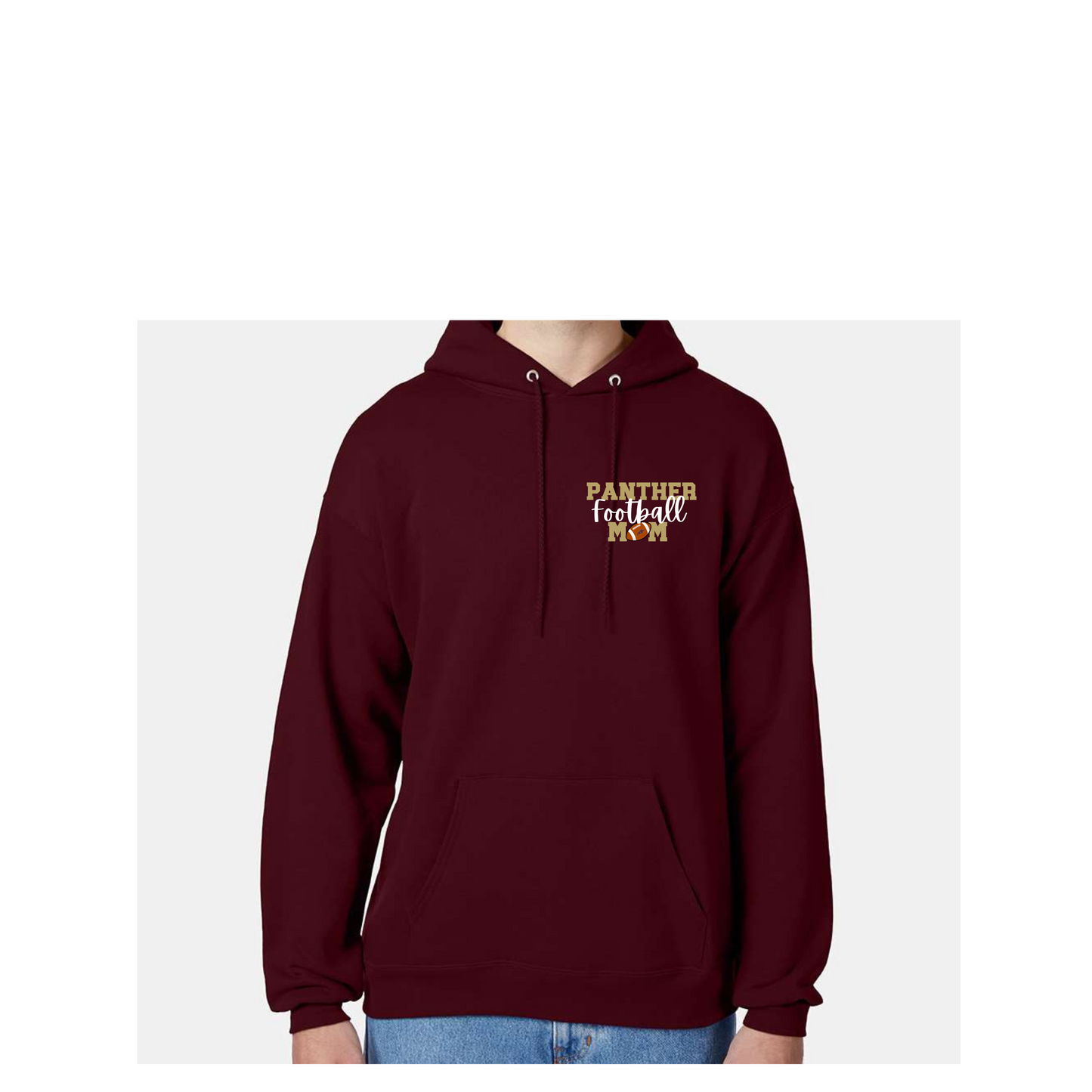 Panther Football Mom Hoodie