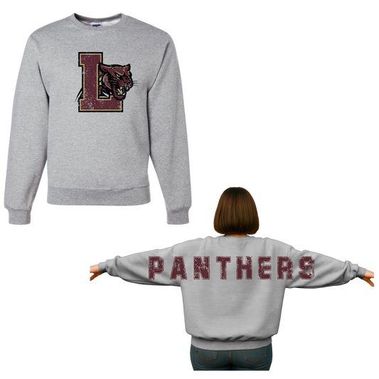 Leroy Panthers Across the Back Crew Neck