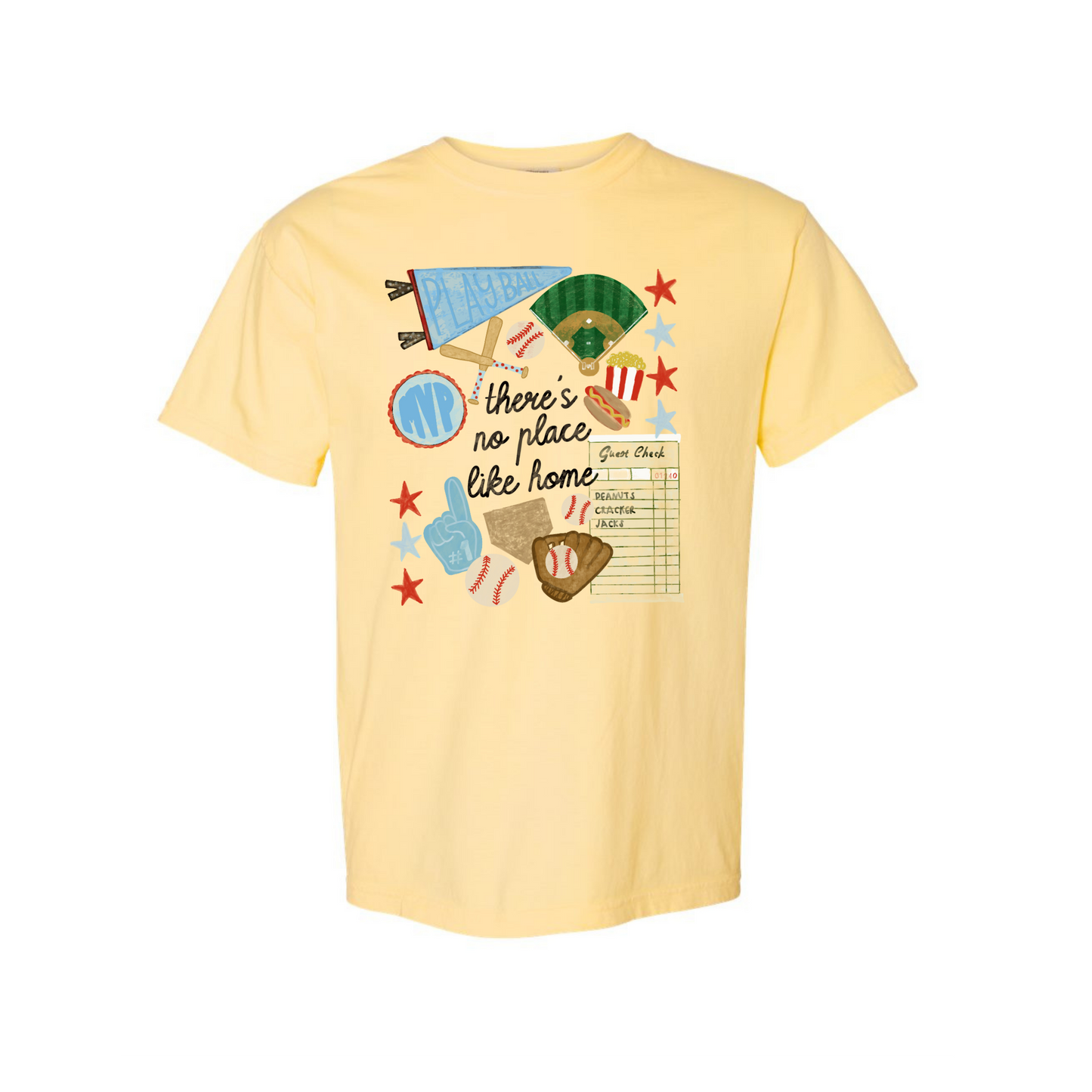 There's No Place Like Home Comfort Colors T-Shirt