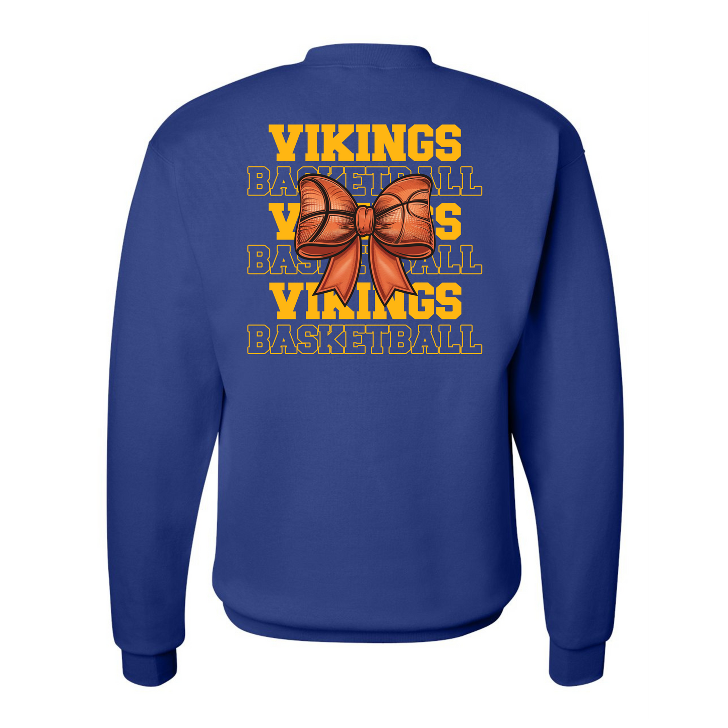 Vikings Basketball Bow Crew