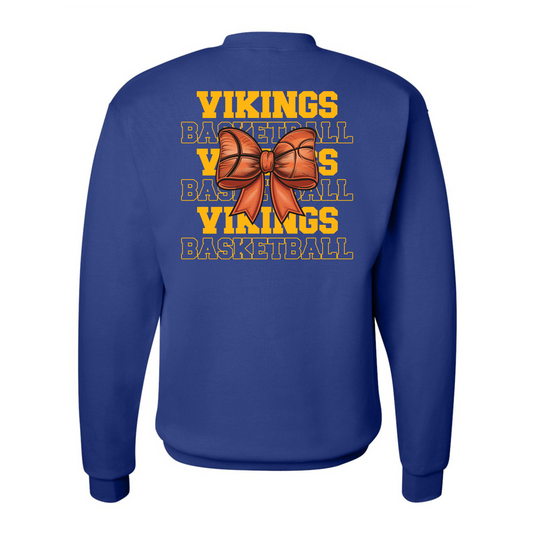 Vikings Basketball Bow Crew