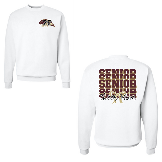 Leroy Senior Cheer Mom-2026 Hanes Crew Neck