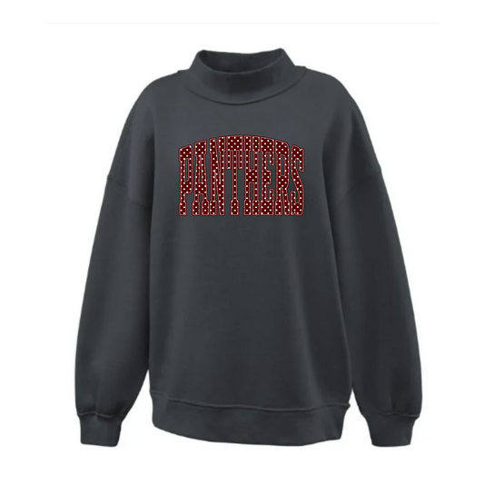 Youth Panthers Mock Neck