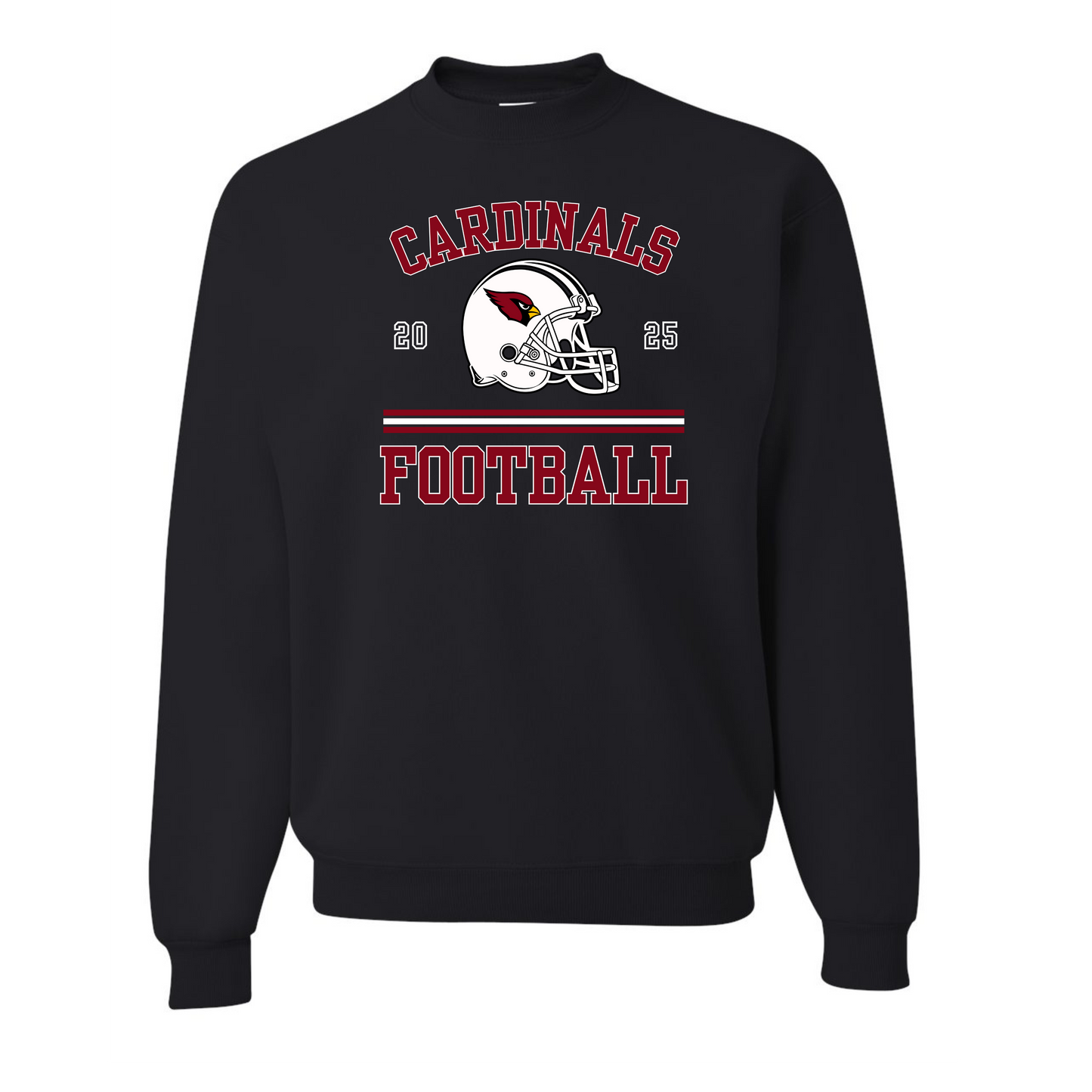 Cardinals Black Crew Neck