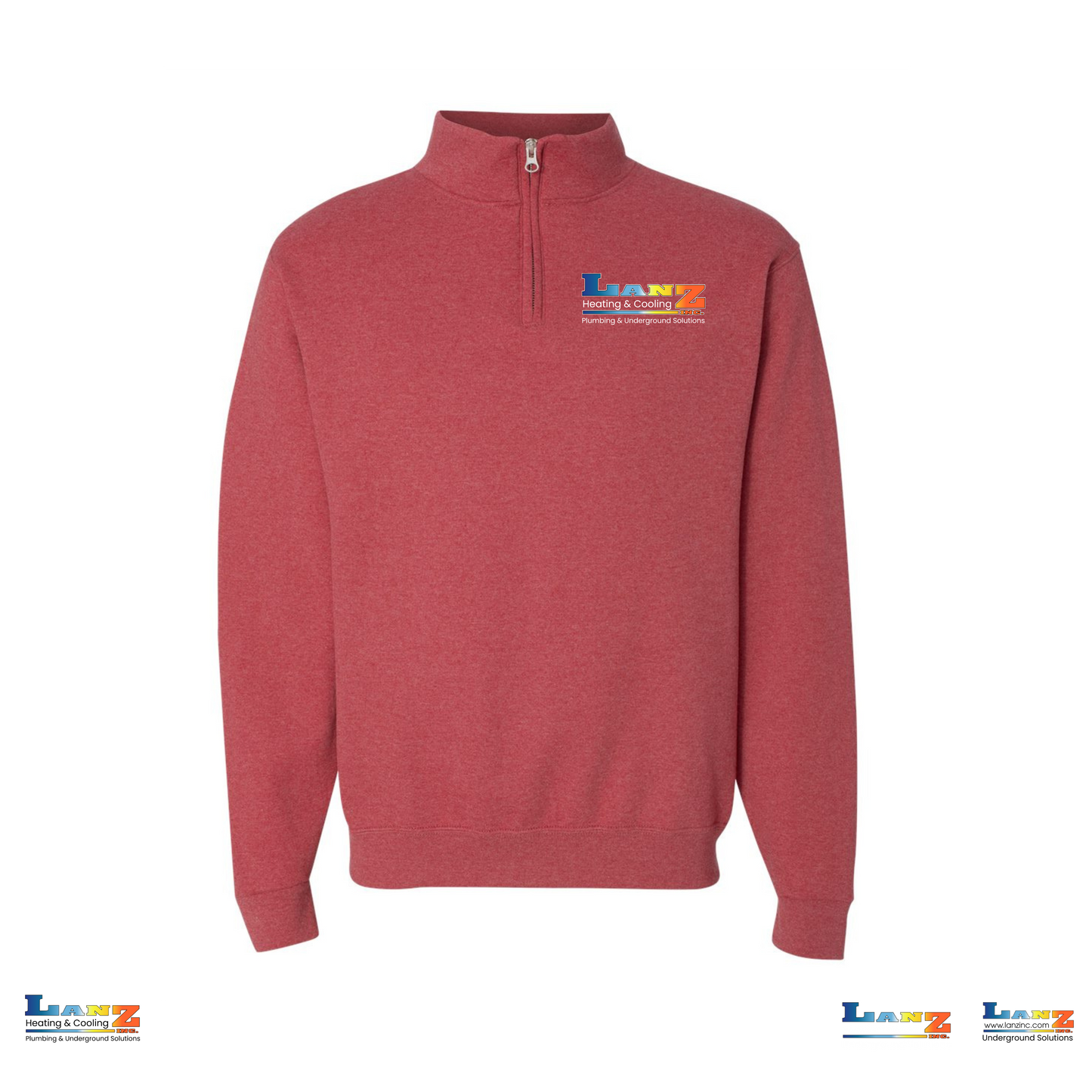 Lanz Heating and Cooling 1/4 Zip
