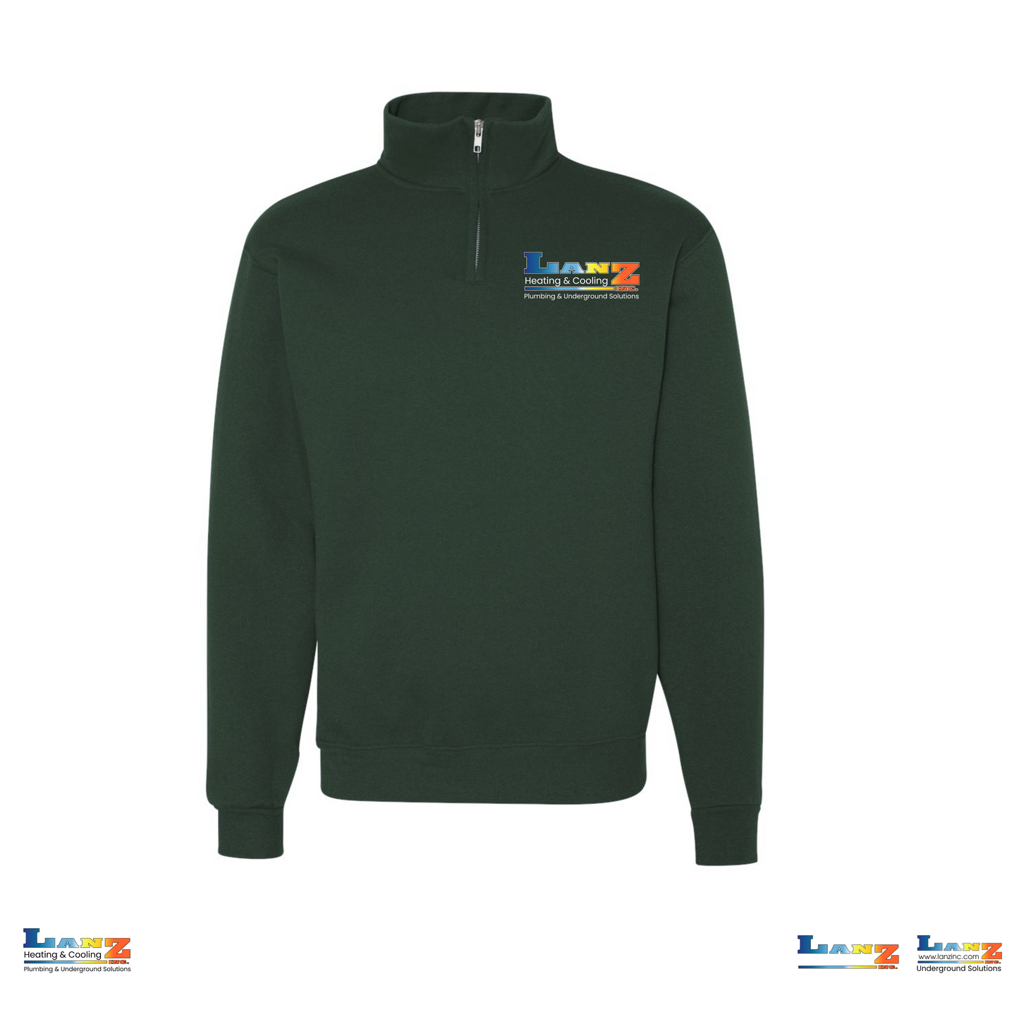 Lanz Heating and Cooling 1/4 Zip
