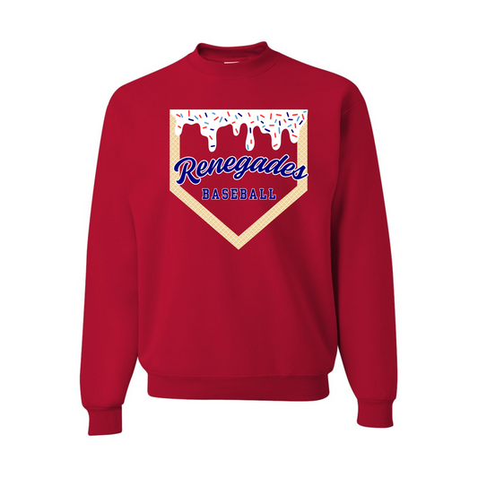 Renegades Ice Cream Drip Crew Neck