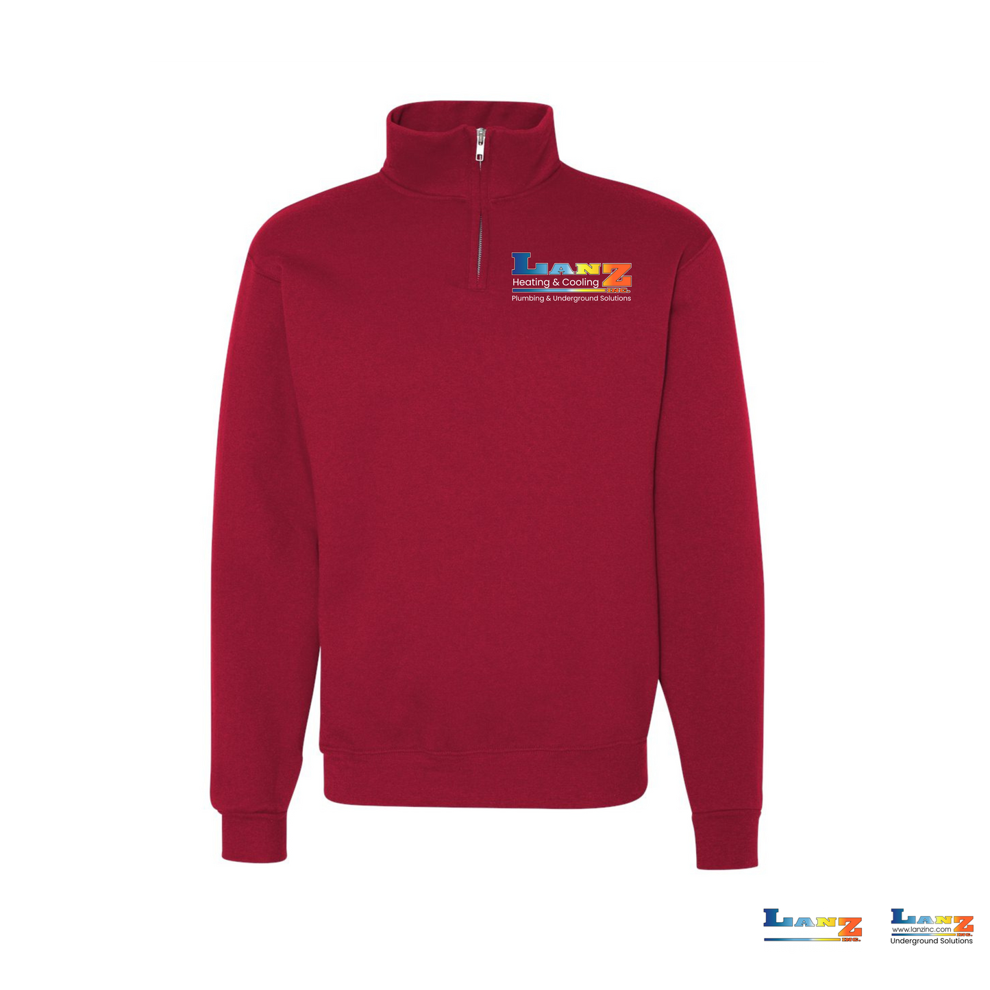 Lanz Heating and Cooling 1/4 Zip